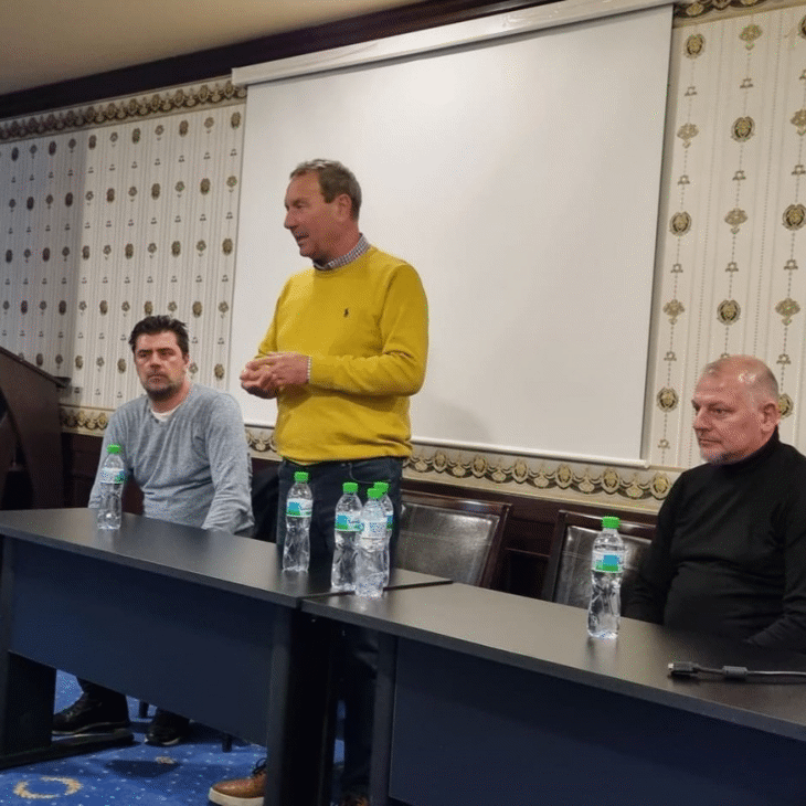 Клубовете от област Пазарджик се срещнаха с новия председател на ОС Йордан Линков