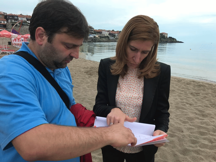 Проверката на морски плаж „Созопол-централен” констатира недостатъчен брой спасители