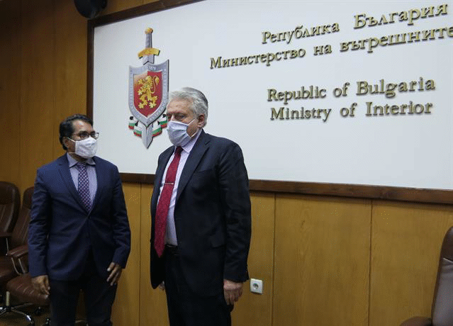 Министър Бойко Рашков проведе среща с представителя в България на ВКБООН
