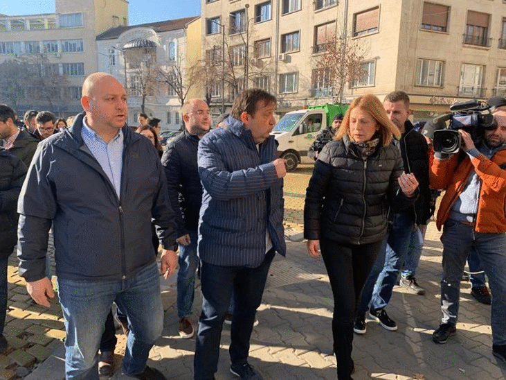 Министър Иван Шишков след инспекцията на жълтите павета в София: Проблемите се решават тогава, когато се признават