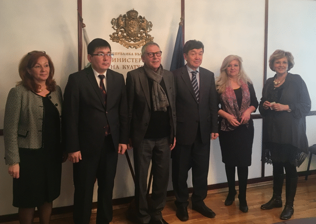 Министърът На Културата В Служебното Правителство Г-Н Рашко Младенов Прие Г-Н Темиртай Избастин – Ръководител На Дипломатическата Мисия На Република Казахстан В София