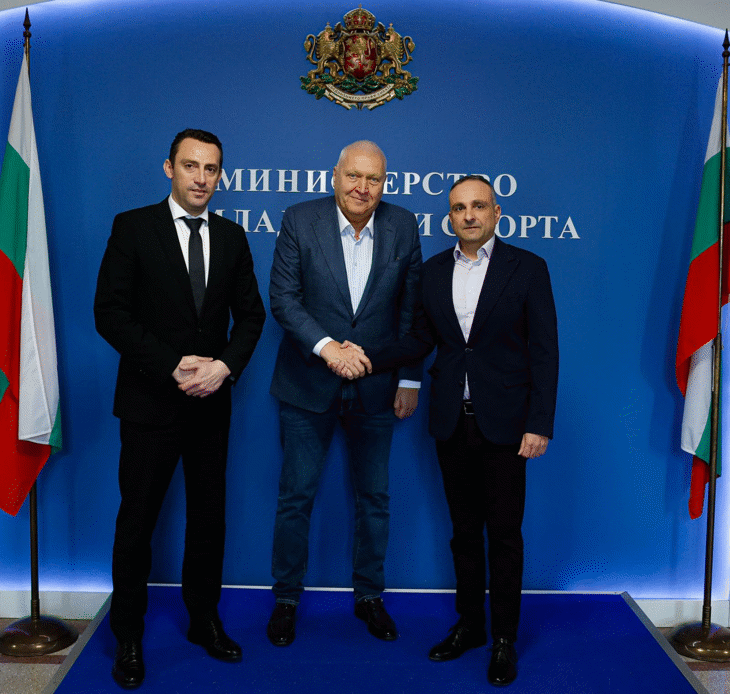 Министър Иван Пешев проведе среща с ръководствата на Българската федерация по шахмат 2022 и Българската спортна федерация по шахмат