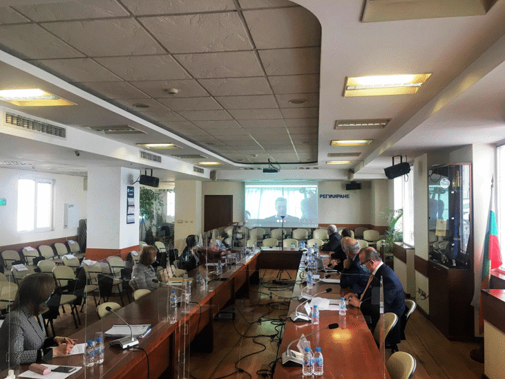 КЕВР ПРОВЕДЕ ОТКРИТО ЗАСЕДАНИЕ ВЪВ ВРЪЗКА СЪС ЗАЯВЛЕНИЕТО НА "БУЛГАРГАЗ" ЕАД ЗА ЦЕНА НА ПРИРОДНИЯ ГАЗ ЗА МЕСЕЦ ФЕВРУАРИ 2021 г.