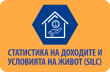 През периода март - май 2019 г. НСИ ще проведе анкетно проучване „Статистика на доходите и условията на живот 2019”
