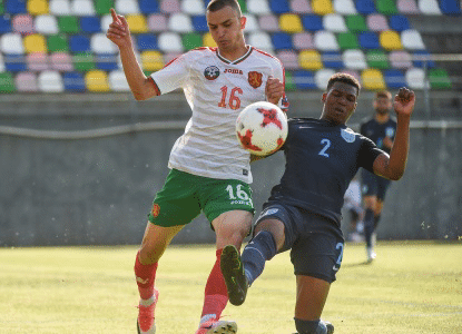 Bulgaria U19 lost to England U19 0:2 its first match at the EURO 2017