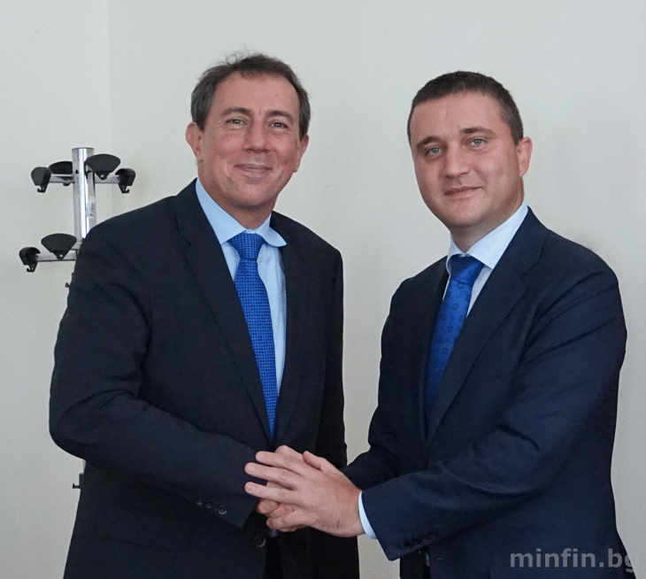 Министърът На Финансите Владислав Горанов Се Срещна С Вицепрезидента На Световната Банка За Европа И Централна Азия Сирил Мюлер