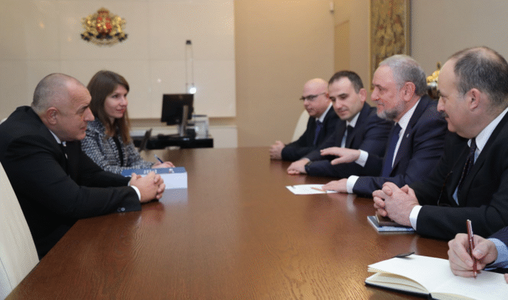 Премиерът Бойко Борисов се срещна с главния изпълнителен директор и вицепрезидент на Световния еврейски конгрес Роберт Сингер