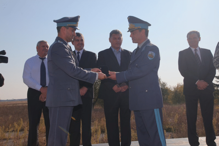 Военнослужещите от авиотехническа база Балчик отбелязаха днес 70 години от нейното създаване