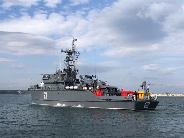 Базов миночистач „Шквал“ влиза в състава на Втората постоянна противоминна група на НАТО
