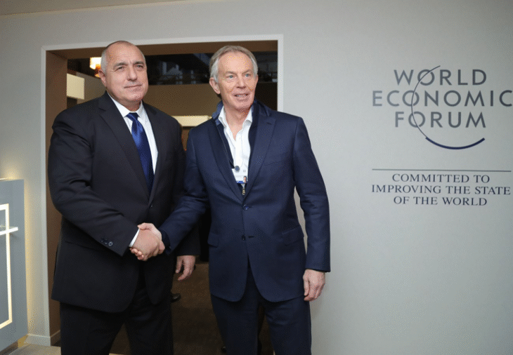 Министър-председателят Борисов и Тони Блеър обсъждат съвместни инициативи за Западните Балкани