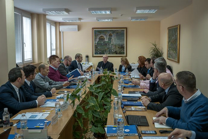 Европейски експерти по безопасност и сигурност по време на футболни срещи обсъдиха подготовката на две ключови решения, внесени от Българското председателство на Съвета на ЕС