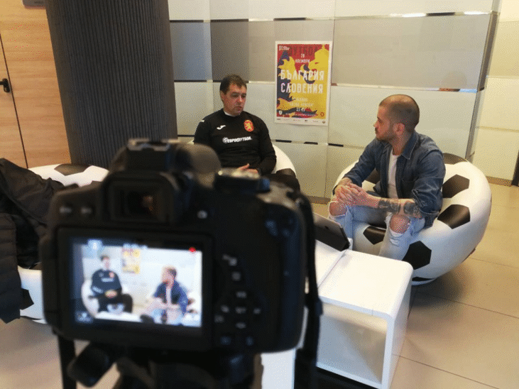 Петър Хубчев отговори на въпросите на привържениците на националния отбор