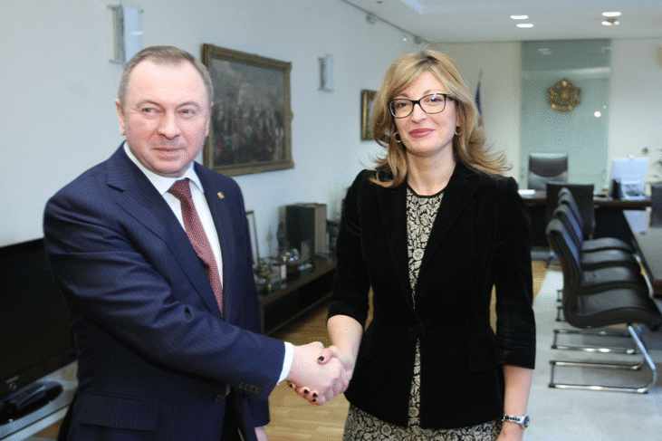 Екатерина Захариева: Беларус може да разчита на подкрепата на България за сближаване на отношенията с ЕС