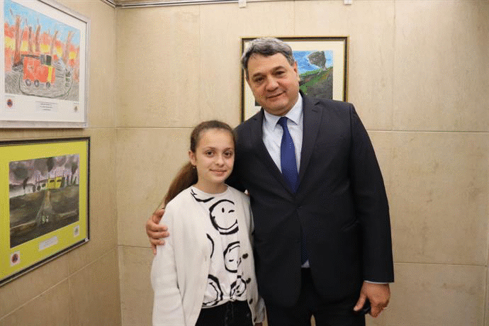 Гл. комисар Тодоров: Благодаря на младите таланти, които с картините си показват отговорната професия на пожарникарите и спасителите
