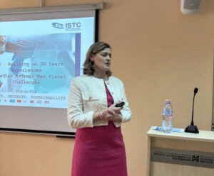 Г-жа Карина Ангелиева с публична лекция в Института за икономически изследвания при БАН