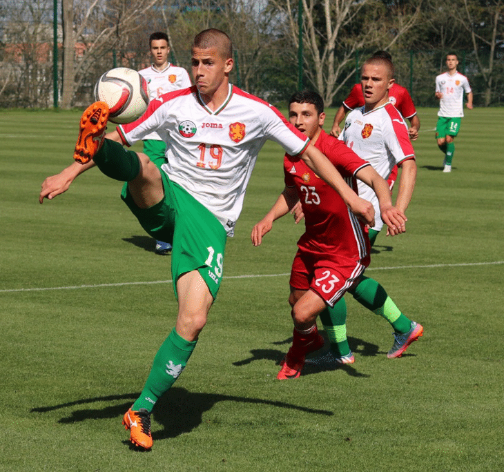 България U19 - Румъния U19 на живо от 14:30 ч. в YouTube канала на БФС BFU TV