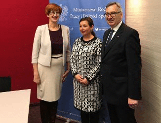 Заместник-министър Русинова представи приоритетите на Българското председателство пред министъра на труда на Полша