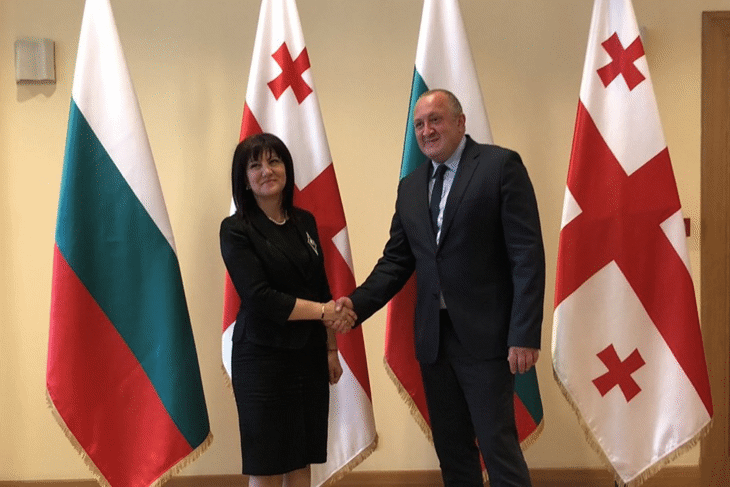 Грузия е един от основните партньори на Република България в региона, заяви председателят на парламента Цвета Караянчева на среща с президента на Грузия Гиорги Маргвелашвили