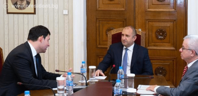 Приоритети на Словенското председателство на Съвета на ЕС обсъди президентът Румен Радев на среща с посланика на Република Словения у нас Анжей Франгеш