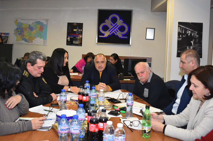 Премиерът Борисов участва в оперативно заседание на щаба за изпълнение на Националния план за защита при бедствия в АПИ