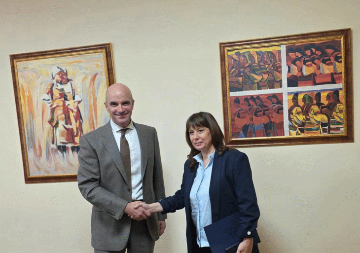 Омбудсманът Велислава Делчева се срещна с посланика на Великобритания у нас Н. Пр. Натаниел Копси