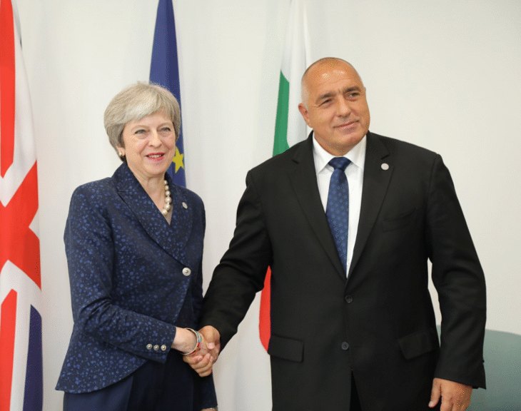 Премиерите Борисов и Мей: Европа трябва да остане ангажирана със Западните Балкани