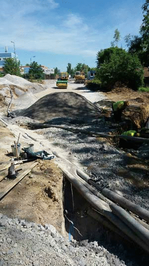 Започна изграждането на пътна връзка на ул. „Могилата“ с ул. “Сребърна“