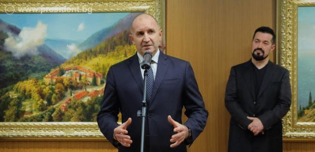 Президентът Радев: Картините на Васил Горанов преоткриват моменти, събития и личности от нашата история, изградили България през вековете