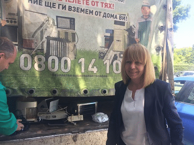 Фандъкова: "84% от отпадъците на София се рециклират и оползотворяват"