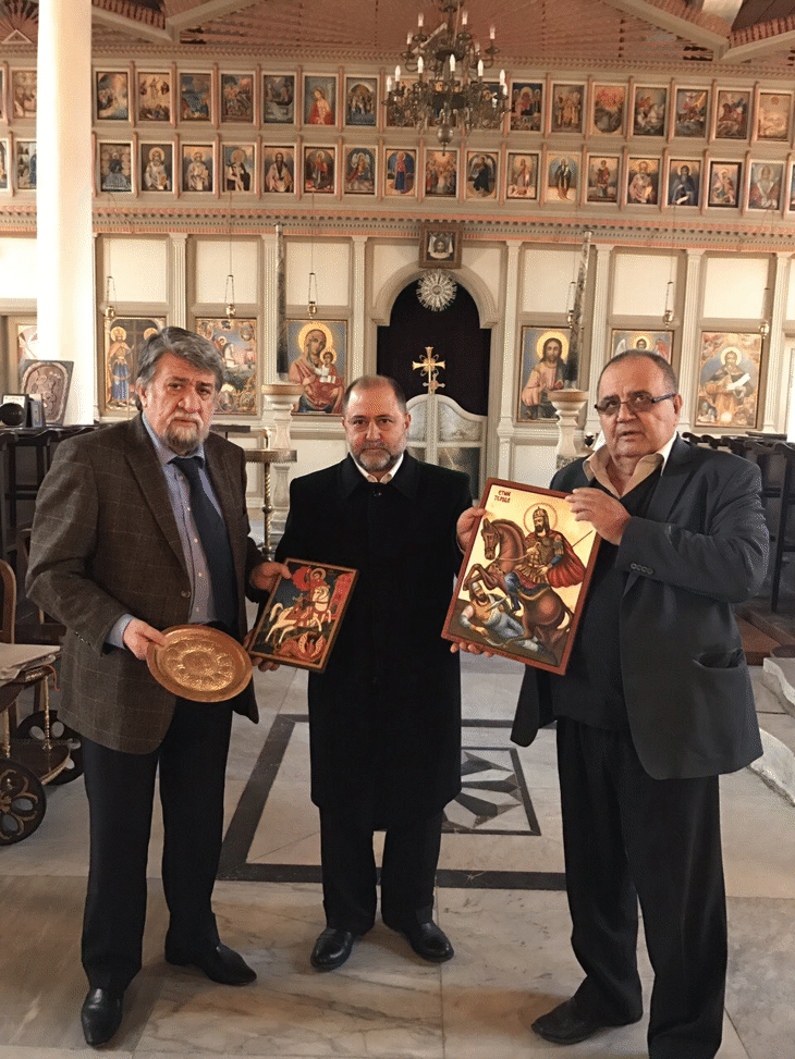 Министърът На Културата Вежди Рашидов Инспектира Реставрацията На Фасадата На Българската Православна Църква „Св. Вмчк Георги” В Одрин