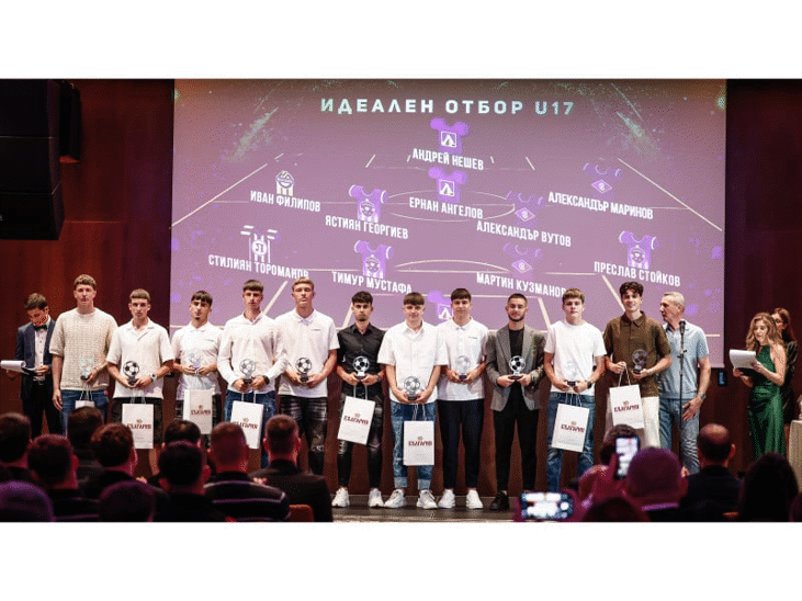 БФС и Sportal.bg наградиха най-големите футболни таланти