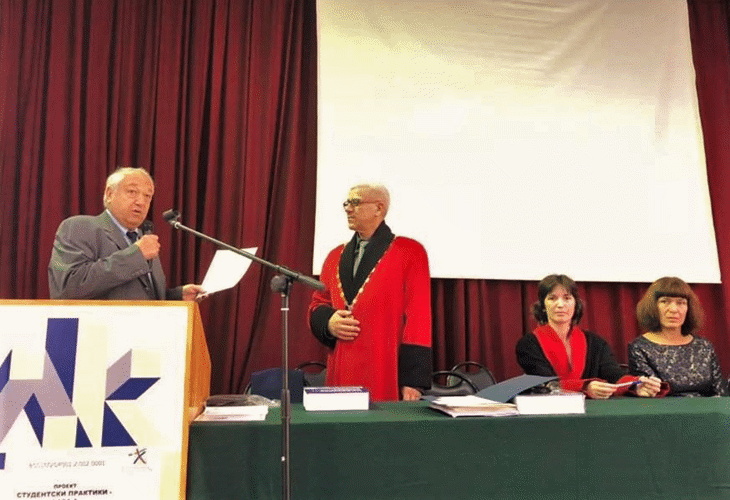 Ген. Кирил Войнов участва в отбелязването на 80 годишнината от създаването на Висшето строително училище „Любен Каравелов”