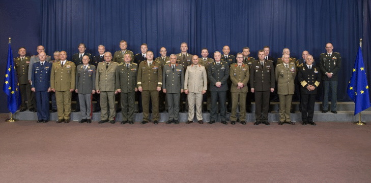 Началникът на отбраната участва в сесиите на Военните комитети на ЕС и НАТО