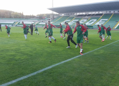 България U21 ще проведе официалната си тренировка преди мача с Румъния в понеделник от 11:00 ч.