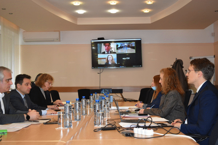 Зам.-министър Димитър Данчев и представители на ОИСР обсъдиха икономическия напредък на страната