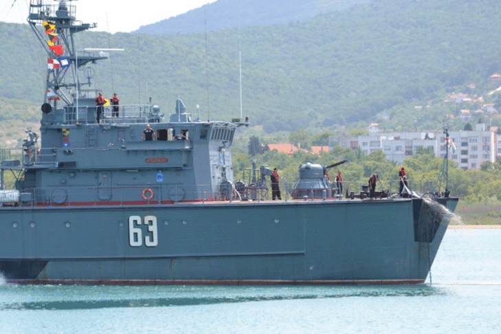 Тактическото учение на флотилия бойни и спомагателни кораби „Черно море - 2020” продължава с изпълнение на задачи по търсене и спасяване на море