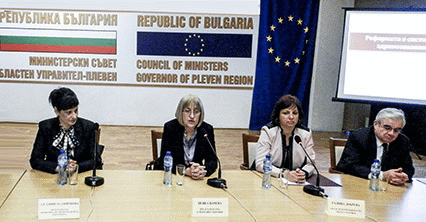 По инициатива на председателя на парламента Цецка Цачева в Плевен се проведе работна среща на тема "Законодателството в сферата на здравеопазването"