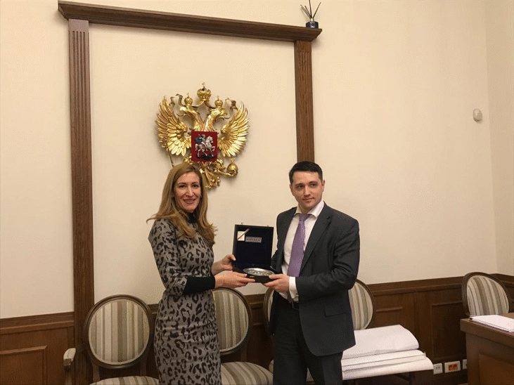 Министър Ангелкова разговаря в Москва със зам.-министъра на икономическото развитие на Русия Сергей Галкин