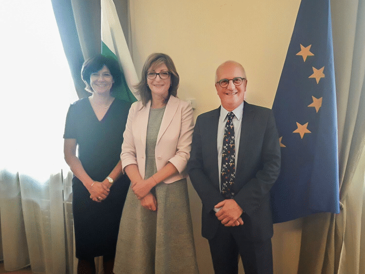 Екатерина Захариева се срещна с делегация на Американската търговска камара към Европейския съюз