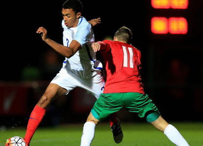 Bulgaria U19 lost 1:2 to England in a friendly