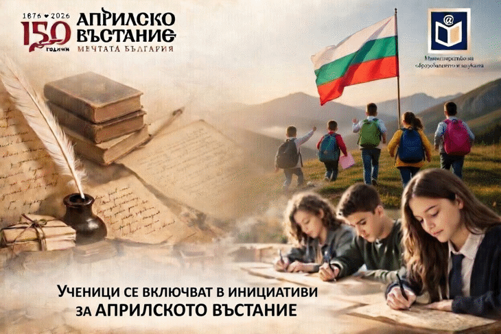 Ученици В Цялата Страна Се Включват В Инициативи За Априлското Въстание