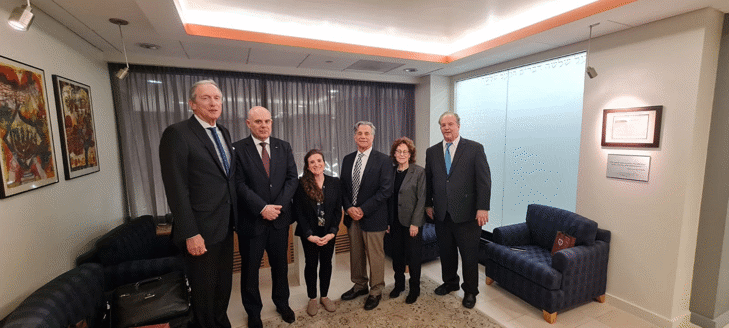 Prosecutor General Ivan Geshev discussed the fight against anti-Semitism with representatives of four of the leading Jewish organizations in the United States