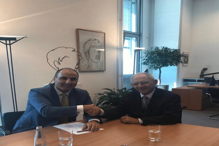 Председателят на Комисията по вътрешна сигурност и обществен ред и председател на ПГ на ПП ГЕРБ Цветан Цветанов се срещна с председателя на Германския Бундестаг Волфганг Шойбле