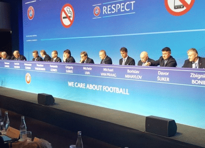 Президентът Михайлов взе участие в 13-тия извънреден конгрес на УЕФА