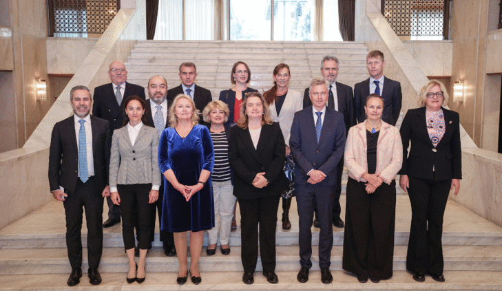 Председателят на парламента Наталия Киселова представи пред ръководители на дипломатически мисии на държави членки на ЕС приоритетите в работата на парламента