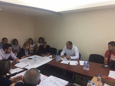 Кметът на София Йорданка Фандъкова участва в оперативката за ремонта на Зона 4 в центъра