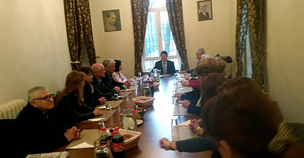 Парламентарна делегация, водена от заместник-председателя на Народното събрание Димитър Главчев, се срещна с ръководството на Фондацията на Православната църква на Българската екзархия в Истанбул