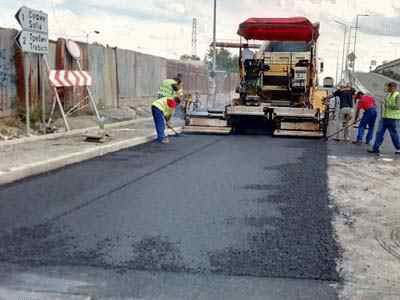 Извършено е полагането на асфалтовата настилка на локалите на Северна скоростна тангента в близост до бъдещия бул. „Рожен“