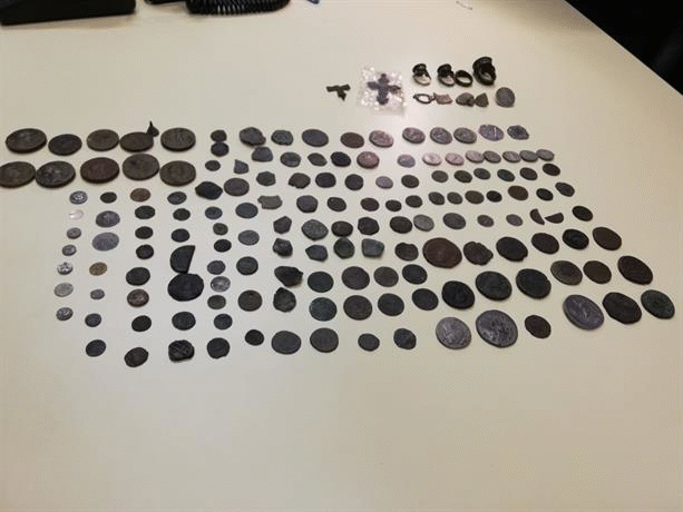 Голямо количество антични предмети е открито в рамките на проведена специализирана операция на територията на ОДМВР-Търговище