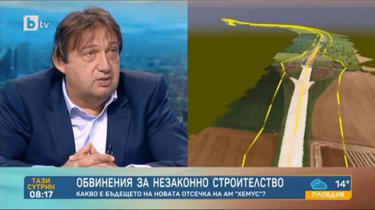 Арх. Иван Шишков: На автомагистрала „Хемус“ е допуснато незаконно строителство в огромни размери